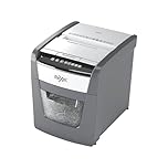 Rexel 2020050XCH - Destructora de Papel Automática CH Optimum AutoFeed+ 50X, 50 Hojas, Nivel de Seguridad P4, Corte de Partículas, para Casa y Oficina en Casa, Papelera de 20 Litros