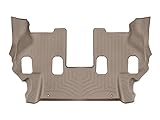 WeatherTech Custom Fit FloorLiners for QX, QX80, Armada - 3rd Row (453363), Tan