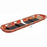 ZEIA3 Abnehmbare Korbtrage mit Hebezaum Tragbare medizinische Notfalltrage Aluminiumlegierung Feuerwehr-Erste-Hilfe-Rettungstrage für den Patiententransport in Krankenhäusern