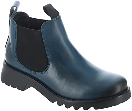 Fly London Women's Chelsea Boot, Royal Blue Black Sole, 8.5 | Image 3