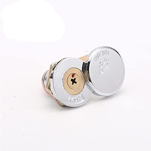 Cam Lock,Security Mailbox, Useful Steady Padlock for Door Cabinet Drawer Cupboard camlock 16mm + 2 Keys