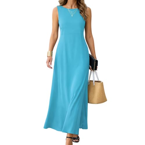 Robe d'été bohème longue et fluide contre la chaleur