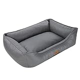 your GEAR Belluno Orthopädisches Hundebett 60x80 cm – Memory-Foam Hundekissen für mittelgroße & kleine Hunde, Oeko-TEX, waschbar & hygienisch, ergonomisch & rutschfest