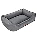 your GEAR Belluno Orthopädisches Hundebett 60x80 cm – Memory-Foam Hundekissen für mittelgroße & kleine Hunde, Oeko-TEX, waschbar & hygienisch, ergonomisch & rutschfest