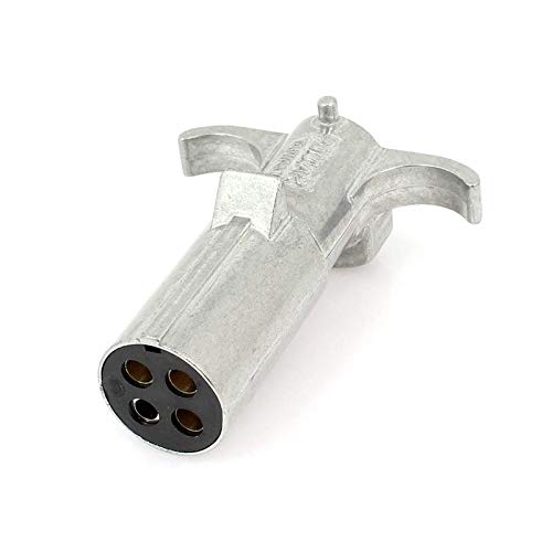 4-Way Connector Plug Die-Cast Round- (Pack of 1)