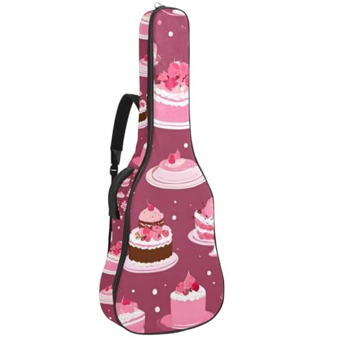 Housse de guitare acoustique imperméable à couche de protection éponge antichoc