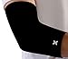 Body Helix Full Elbow Brace for Tendonitis and Tennis Elbow - Golfers Elbow Brace - Forearm Strain Support - Elbow Compression Sleeve for Men and Women - HSA, FSA Approved (Black, Large)