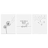 🌿🌸【Opción ideal】🌿🌸: decoraciones de pared perfectas para el hogar, sala de estar, dormitorio, cocina, baño y comedor u oficina, hotel, restaurante, bar, etc., y excelentes regalos para sus amigos, colegas o socios en el Día de Acción de Gracias, San Valentín, Navidad y Año Nuevo.
