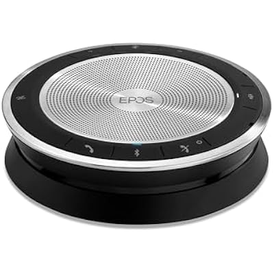 EPOS Expand SP 30T (1000225) Portable Bluetooth Speakerphone - Instant Conferencing Anywhere - Sound-Enhanced - PC, Mobile Phone & Softphone Connection