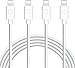iPhone Charger, 4Pack 6FT Lightning to USB Charging Cable Cord Compatible with iPhone X 8 8Plus 7 7Plus 6 6Plus 6S 6SPlus 5 5S SE,iPad,iPod