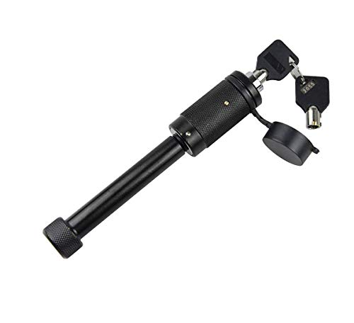 Toptow Trailer Tri Ball Hitch With Hook Black And Hitch Lock Class V #TOP6