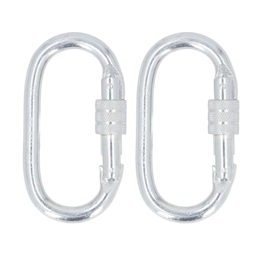 2PCS Multifunctional Chain Connector 22KN Load Capacity Alloy Steel Heavy Duty Safety Chain Hooks Quick Link for Ports Warehouses Ships