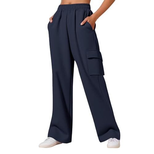 Pantalon décontracté avec cordon de serrage pour femme adapté à l'entraînement intensif