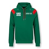 65% Cotton, 35% Polyester Red Bull Racing Checo Perez Hoodie, Herren Large - Original Merchandise