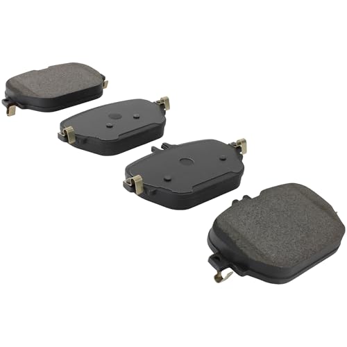 Image of QUALITY-BUILT Rear Semi-Metallic Brake Pads, Premium 1001-2193M, Compatible with 2018-2023 Mercedes-Benz (CLS450,E400,E450)
