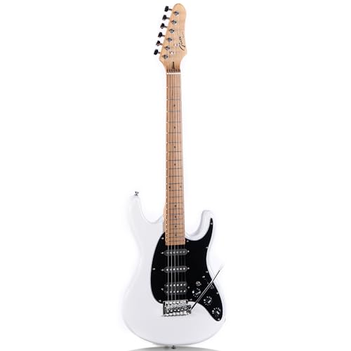 Image of Grote Electric Solid Body Guitar Modern-GST For Beginners (Arctic White)