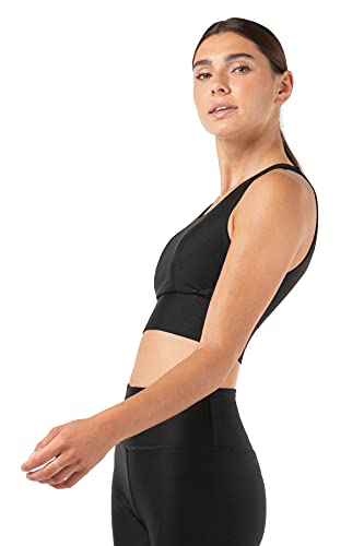 Kyodan Women’s Sports Bra Top In Black Black Small #TOP1