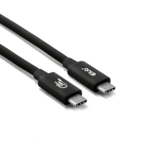 Club 3D CAC-1570 USB 80Gbps Certified 240W 8K 240Hz Type-C® 1.2m / 3.94ft Black Cable