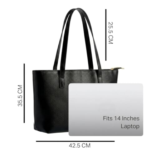 Image of Women's Stylish Handbag | Premium PU Leather Tote Bag for Women | Large Capacity Shoulder Bag for Office, College & Daily Use