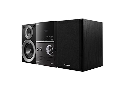 Panasonic SC-PM602EG-K Micro-Anlage mit Digitalradio DAB+ (CD, Bluetooth, UKW Radio, HiFi-System mit 40W RMS) schwarz