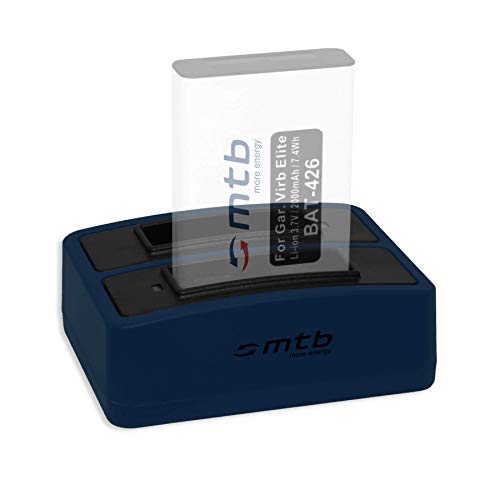 Chargeur Dual Type 010-11654 -03 Compatible avec Garmin VIRB, VIRB Elite/Monterra/Montana 600, 650... Voir descriptif!