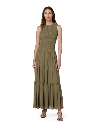Michael Kors Women's Smocked Tank Dress, Safari...