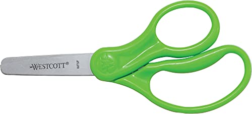 image for Westcott 13130 Right- and Left-Handed Scissors, Kids' Scissors, Back t