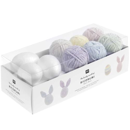 Kit crochet œufs de Pâques Ricorumi pour sublimer votre table de fête printanière