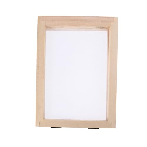 CIMAXIC Wooden Double Paper Frame Paper Making Mould DIY Frame Mesh Craft Tool