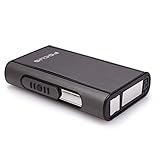 Hometu Cigarette Case Pocket Aluminum Metal Automatic Ejection Cigarette Holder/Cigarette Box/Tobacco Storage Case Black