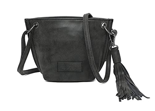 Sac bandoulière Fritzi aus Preußen Fritzi32 Crossbody Black Idol gris pour femme