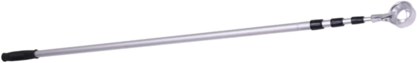 Golf Ball Retriever Retractable with Automatic Locking Cup Lightweight Golfers Gift Golf Accessory, 4 Sections