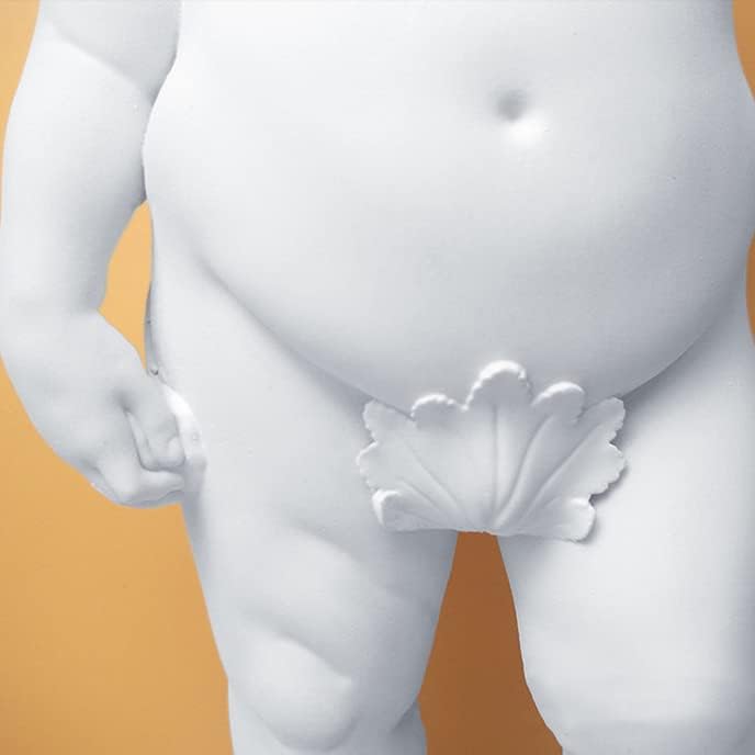 Miniatura 4 de ZYFAB Estatua creativa de David gordo, adorno de resina griega de David escultura de David desnudo, manualidades, sala de estar, oficina,