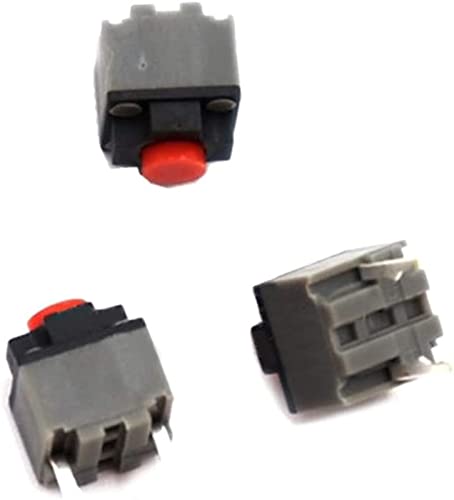Micro interruptores 10PCS de 6 * 6 * 7.3 mm y micro botón de silencio para interruptor de mouse 3
