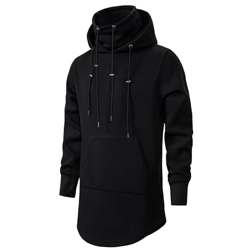 Maiyifu-GJ Sweatshirt Hoodies For Men Long Sleeve Hooded Sweatshirts Casual Long Fashion Hip Hop Pullover