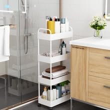 SVOHZAV �L�b�`�����S�� ���t �y�b�g�{�g�� ���[�J�[�g ���Ԏ��[ 13cm/18cm/22cm �X���� �L���X�^�[�t�� ���[���b�N ���� �H�i ������ ���ʏ� �①�ɉ� �䏊 �����ԃ��S�� (�z���C�g, ���t?��13cm?4�i)