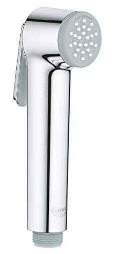 GROHE Tempesta-F Trigger Spray | Hand Shower with Trigger Control | Anti-Limescale System | Fits All Standard Shower Hoses | Durable Sparkling Sheen | Chrome | 2751200F