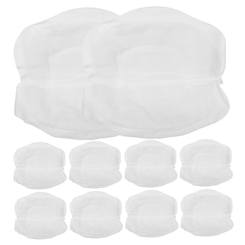 NULYLU 48 Piezas Protectores Mamarios Reutilizable Leche Gel Almohadillas Biberón Doble Enfriamiento Lavable Más Cálido Amamantamiento Alfombrillas Membrana Transpirable