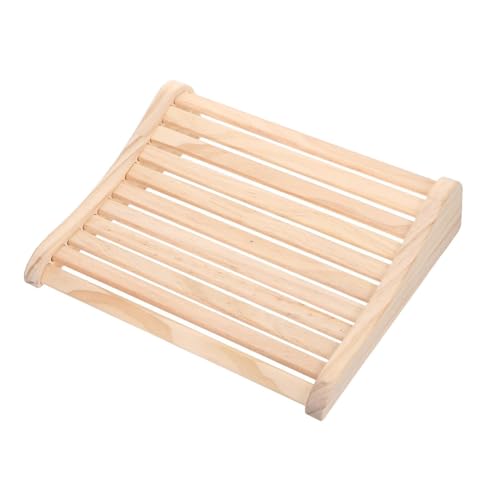 Oreiller de sauna en bois repose-nuque confortable et facile à laver