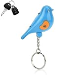 Car Key Finder Locator with Sound, clap Finder Key Finder Keychain Sound Control clap Key Finder Keyring Whistle Key Finder Whistle Key Holder (Blue)