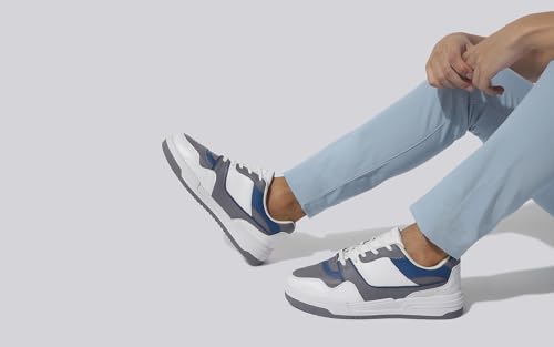 Image of Neeman's The White Pop Sneakers for Men | Comfortable & Flexible EVA Sole