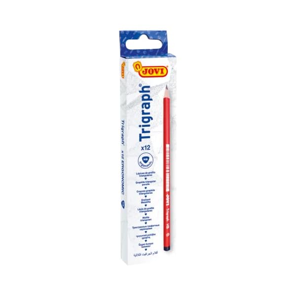 Jovi 736/12-HB - Pack of 12 Triangular Pencils