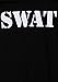Rothco 2-Sided T-Shirt, Swat Black, Small