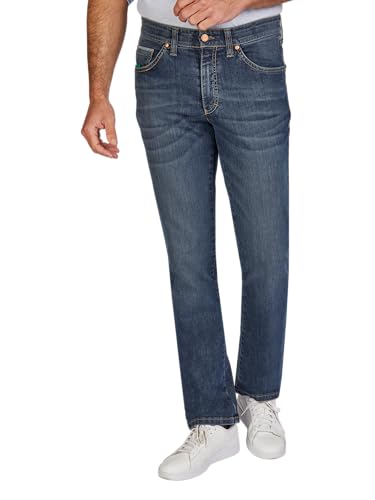 Club of Comfort - Herren Hose Henry 7915 - blau (gewaschen) Größe: 44/32