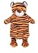 Produktbild Homezone Verschiedene Plüschtier Themen Wärmflasche mit 500ml Wärmflasche inklusive Giraffe Bär Löwe Affe Hund Einhorn Tiger - Tiger Wärmflasche mit/Deckel