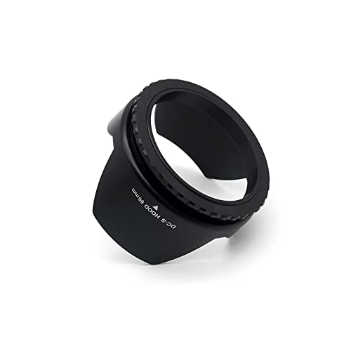 Parasol universal de 86 mm con rosca de flor para objetivo de camara 6