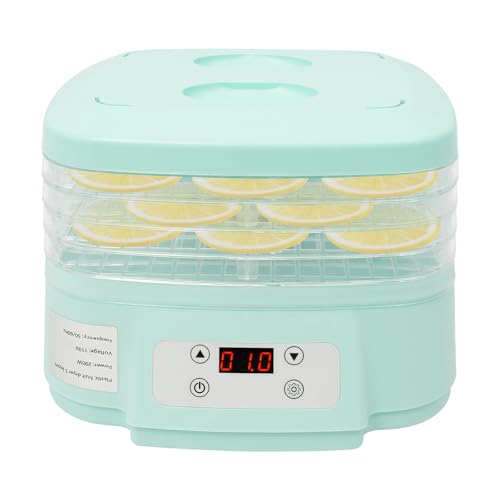 5 Tiers Food Dehydrator Machine, 110V Freeze Dryer Machine with Adjustable Timer & Temperature, Large Capacity Fruit Dehydrator Machine for For Beef, Fruits, Meat, Vegetables