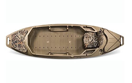 Beavertail 2000 Series Stealth Twin Gun Sneak Boat, Marsh Brown