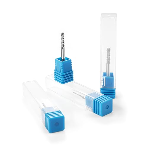 Image of Carbide End Mills CNC Router Bits for Engraving and Milling.5 Pcs D1x38mm