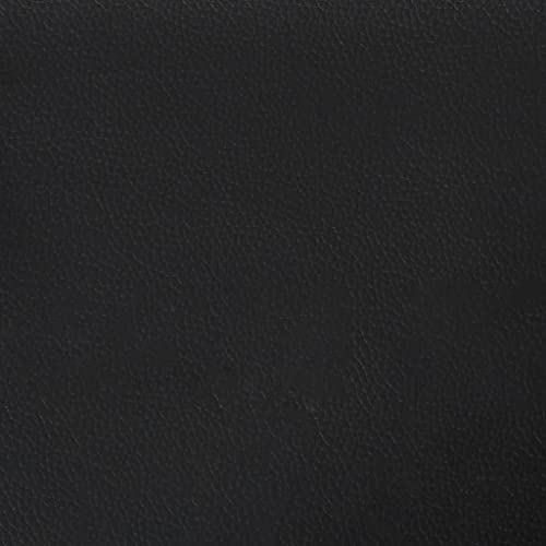Homgoday 3-TLG. Sofagarnitur mit Kissen Loungesofa Couch Wohnzimmersofa Sofa Couch Couchgarnitur Doppelsofa Designsofa Moderner für Wohnzimmer Büro Schwarz Kunstleder – Bild 8
